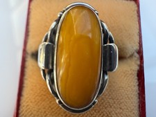 Antik Silber 835 Ring Mit