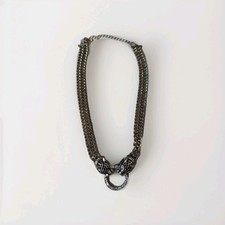 Modische Goldene Choker-Kette