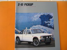 USA Prospekt Chevrolet S 10 Pickup 1988