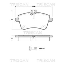 Triscan Bremsbeläge vorne