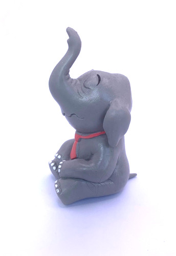 Elefant wendelin sitzend 7cm - wendelin,