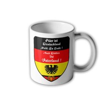 DDR Motto Tasse Grenze Wappen