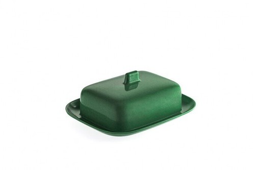 Melamin butterdose grün - butterdose,