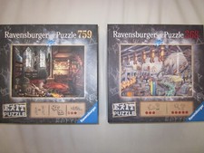 2 x Ravensburger EXIT Puzzle