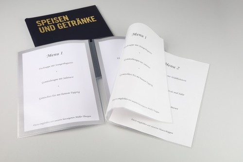 100x doppelhüllen aus - a4,
