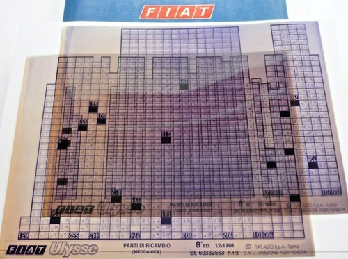 Fiat ulysse auflage 12 1998 - 8., 12-1998