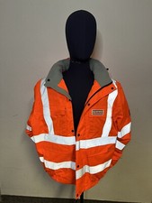 Herren Arbeitsjacke Litz Arbeitsbekleidung Reflektoren Gr. 3XL