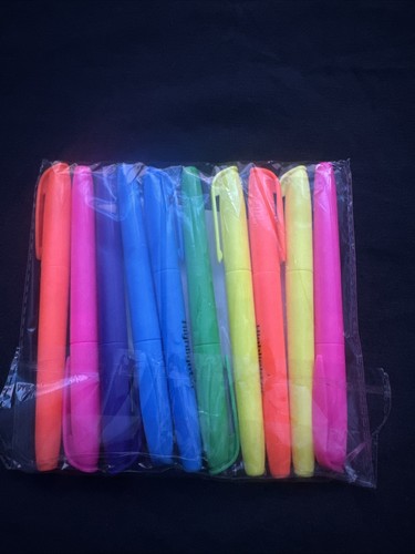 10er set textmarker - 10er, neon