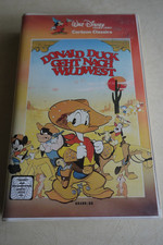 vhs DONALD DUCK GEHT NACH WILD