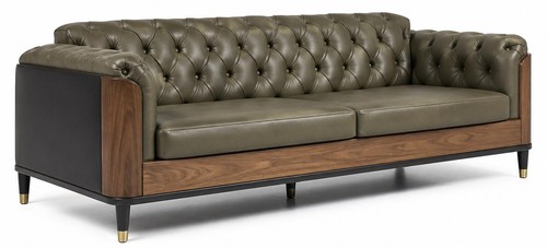 Klassisches chesterfield sofa - klassisches,