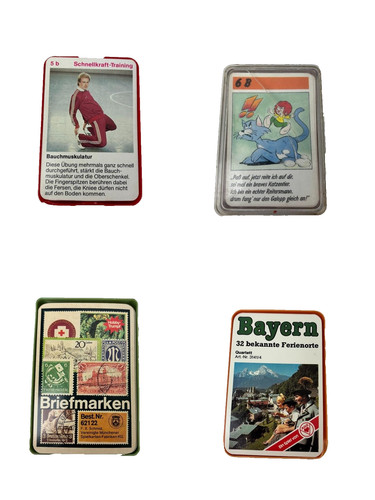 Quartettspiel vintage quartett - vintage,