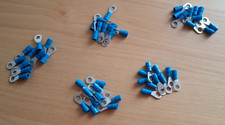 50 Kabelschuhe Ringöse 1,5-2,5mm² M5 blau Rohrkabelschuhe Klauke Konvolut