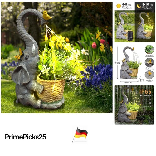 Elefanten gartenstatue mit - elefanten,
