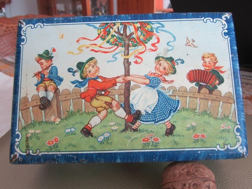 Reizende blechdose alt bunt - reizende,