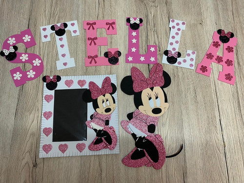 Moosgummi set minnie mouse - moosgummi set,,