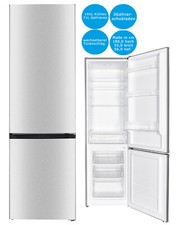 Kühl-Gefrierkombination silber PKM KGK 262 EIX Kühlschrank, LED. C-WARE!