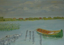 Fischerboot am Dümmer See