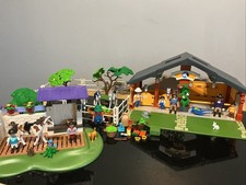 Playmobil 3120, 70871 Pferde Pony Stall, Reitzentrum gebraucht