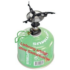 Gaskocher Optimus Crux, Camping Outdoor Aufsatz Brenner 3000 W, 83 g
