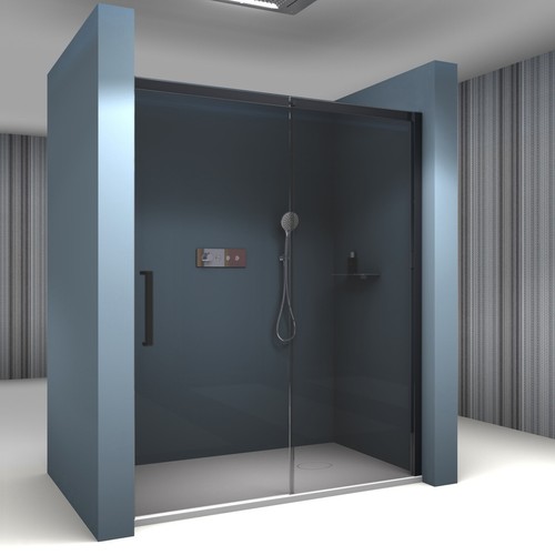 Nischendusche schiebetür - nischendusche,