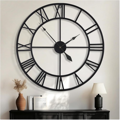 Wanduhr xxl 100cm - wanduhr, metall