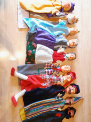 10x hohnsteiner handpuppen - 10x,