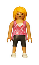 Playmobil Figur Frau Strand Sommer Model