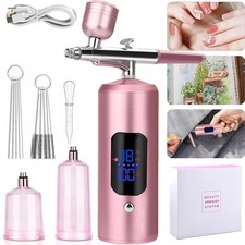 Mini Handheld Airbrush Set Wiederaufladbare Kosmetische Airbrush mit Kompressor