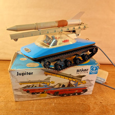 DDR Anker JUPITER Mondauto Raketenfahrzeug Rakete Fernlenkauto OVP Spielzeug