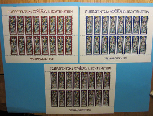 Liechtenstein 1978 weihnachten - liechtenstein, 1978-weihnachten