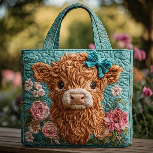 Hippie van quilted duffle bag - van,