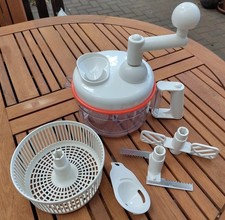 TCM zerkleinerer  mixen rühren schlagen kunststoff handbetrieb manuell