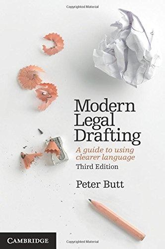Modern legal drafting guide - drafting:,