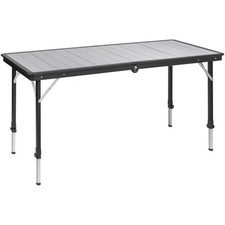 BRUNNER Campingtisch Dinemic 6 Koffertisch Klapptisch Falttisch Verstellbar Alu