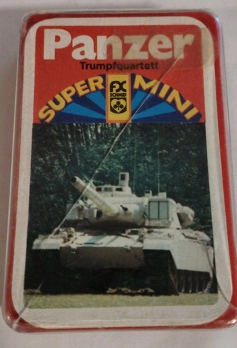 Panzer super mini quartett - super, quartett,