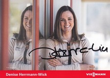 Autogrammkarte Denise