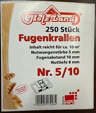 Fugenkrallen Nr.5/10 - Pack á 250 Stück