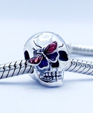 Totenkopf Kopf Charm Bead