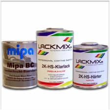 Opel / Basislack+2K HS Klarlack/Härter / Set 2,5 L. / Auswahl 30E bis 497 / MIPA