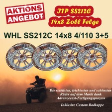 WHLSS212C 14x8 4/110 3+5 Quad Felge