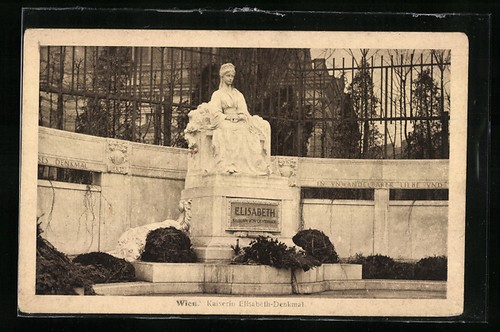 Ansichtskarte wien blick - ansichtskarte, auf