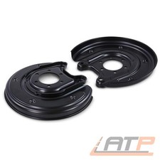 2x DECKBLECH BREMSSCHEIBE