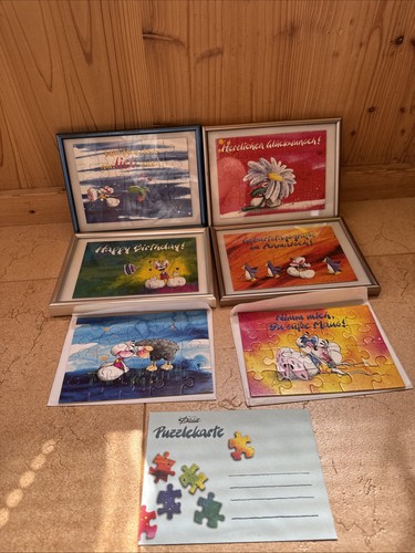 Diddl puzzlekarten set stk - 6,