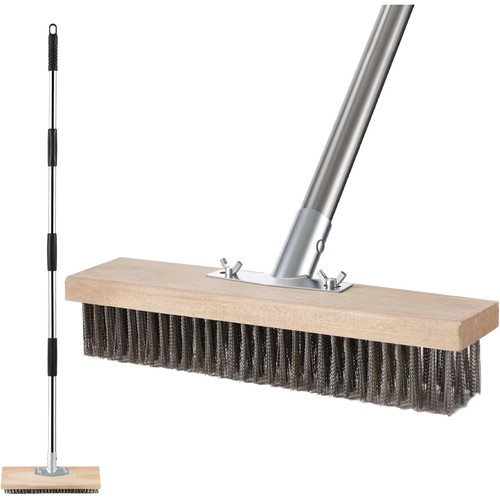 Drahtbesen teleskopstiel 145cm - drahtbesen,