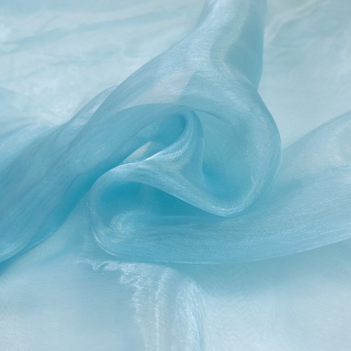 Organza uni meterware stoff - organza,