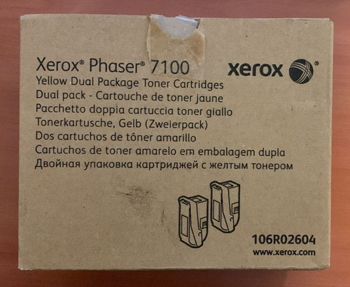 Xerox 106r02604 toner yellow - xerox,