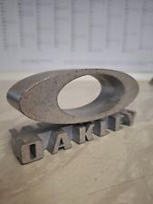 Oakley Display X-Metal 3D Voll-Aluminium Grau 