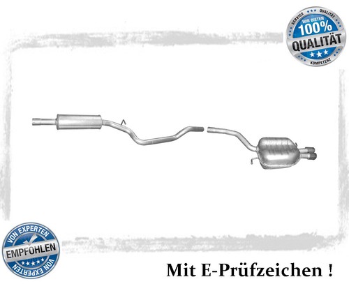 Auspuffanlage für passat - für,