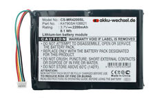 Akku für Medion GoPal P5430, P5435, Magellan Maestro 4000, 4200, 4370 u.a.