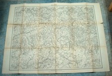 Alte Landkarte Sect. Siegen